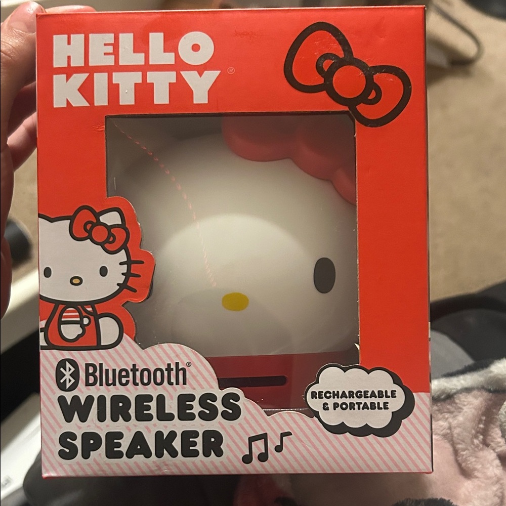 Hello Kitty Red and White Bluetooth Speaker
